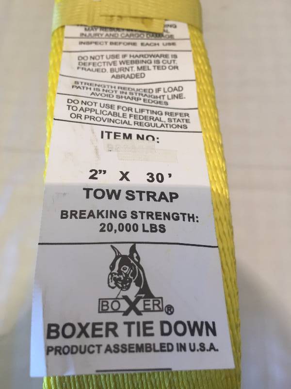TOW STRAP 2X30