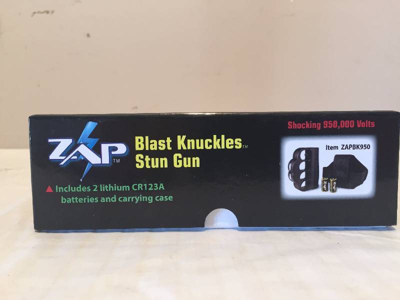 ZAP BLAST KNUCKLES STUN GUN