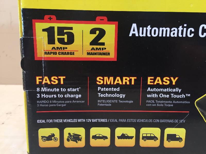 STANLEY BATTERY CHARGERMAINTAINER 152 AMP