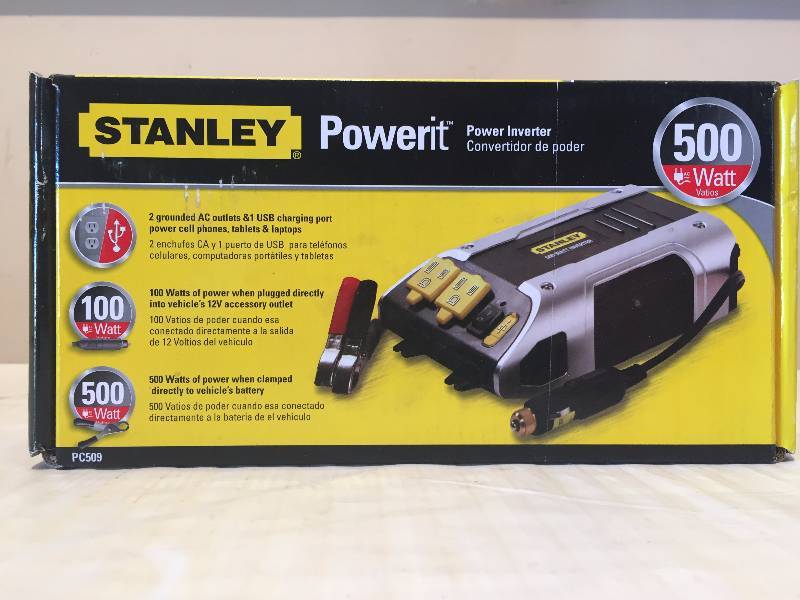 STANLEY POWERIT POWER INVERTER 500WATT