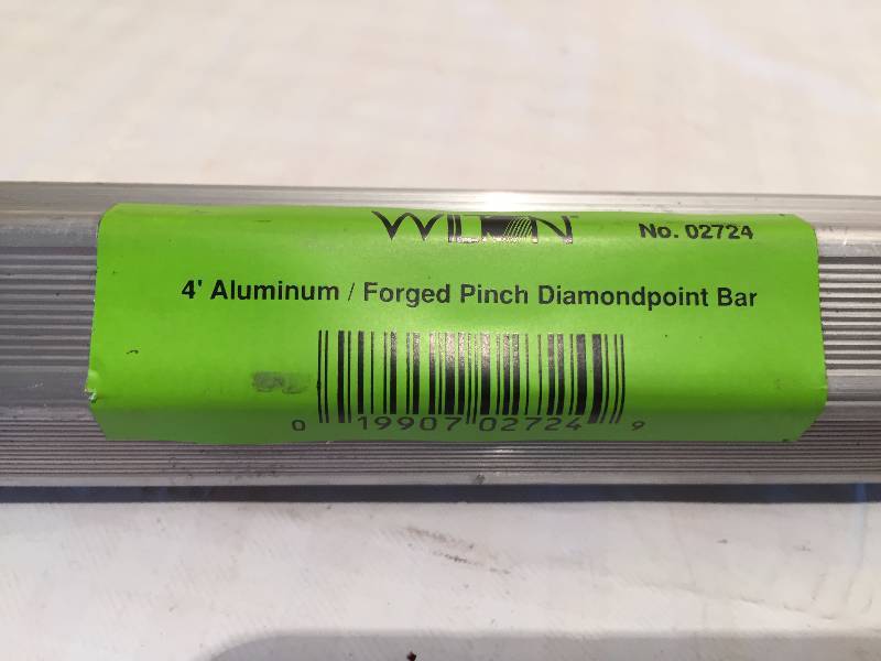WILTON 4 ALUMINUMFORGED DIAMOND PINCH BAR