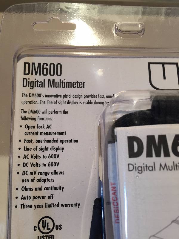 VEI DIGITAL MULTIMETER