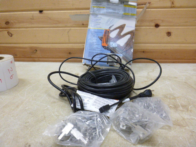 lot 25 image: Easy Heat Roof and Gutter De-Icing Kit