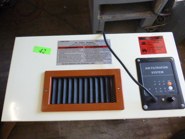 lot 68 image: Central Machinery Air Filtration System