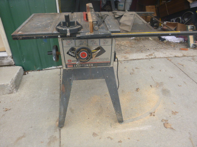 lot 175 image: Craftsman 9 Table Saw