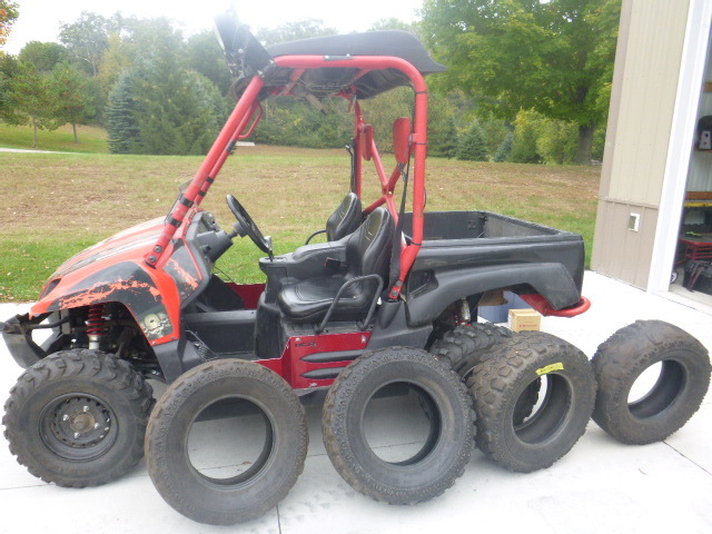 lot 1 image: 2008 Kawasaki TERYX UTV Side X Side 750