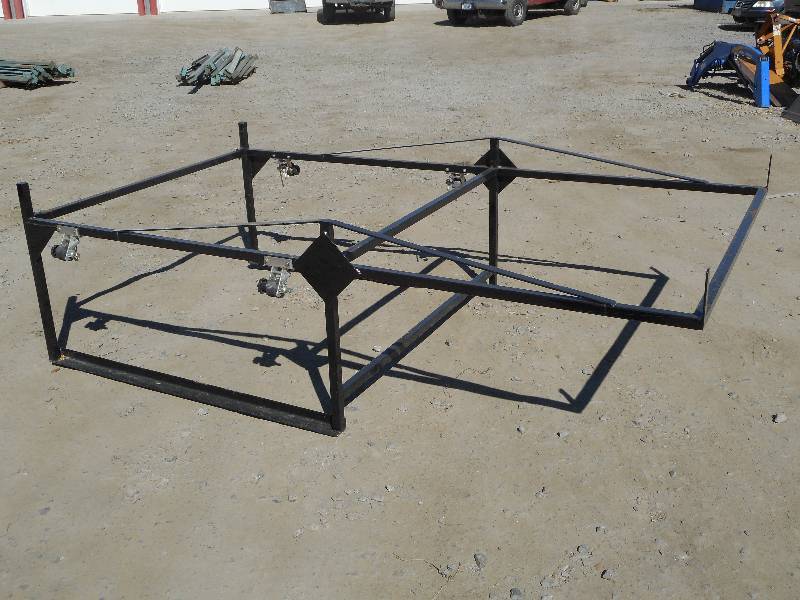lot 4 image: Heavy Duty Contractors Ladder Rack ...