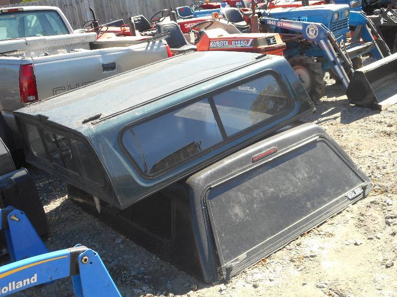 lot 5 image: Lot Of (2) Fiberglass Truck Toppers...