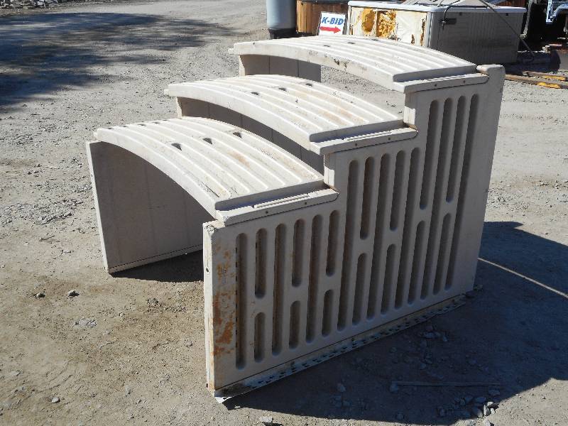 lot 6 image: Commerial Molded Plastic Egres Wind...