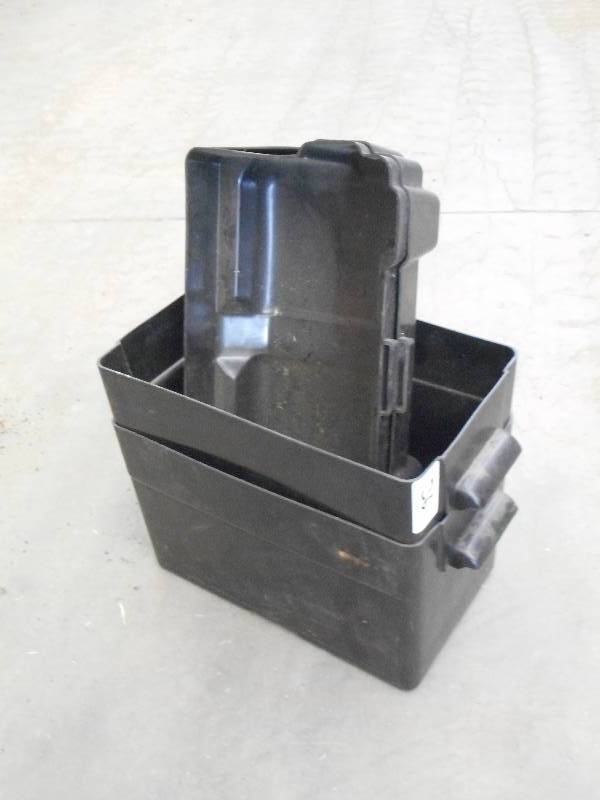 lot 36 image: (2) Marine Battery Boxes ...