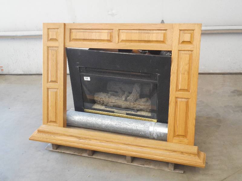 lot 59 image: Heat-N-Glo Natural Gas Fireplace Wi...
