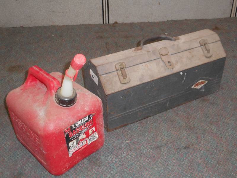 lot 67 image: (1) S-K Tools Steel Toolbox & (1) F...