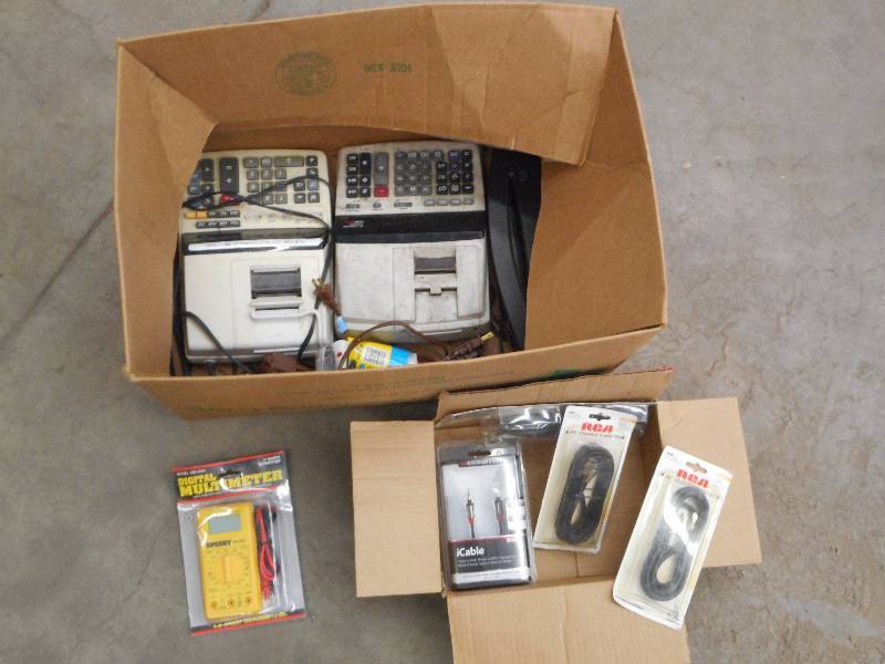 lot 90 image: Lot Of New Multimeter, Coaxial Cab...