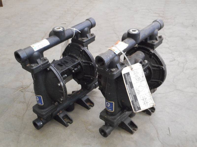 lot 97 image: (2) Graco Husky 1050 Air Valves...