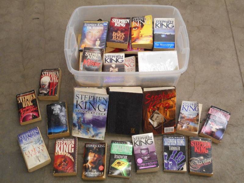 lot 99 image: Bin Full Of Books & Novels, Mostly ...