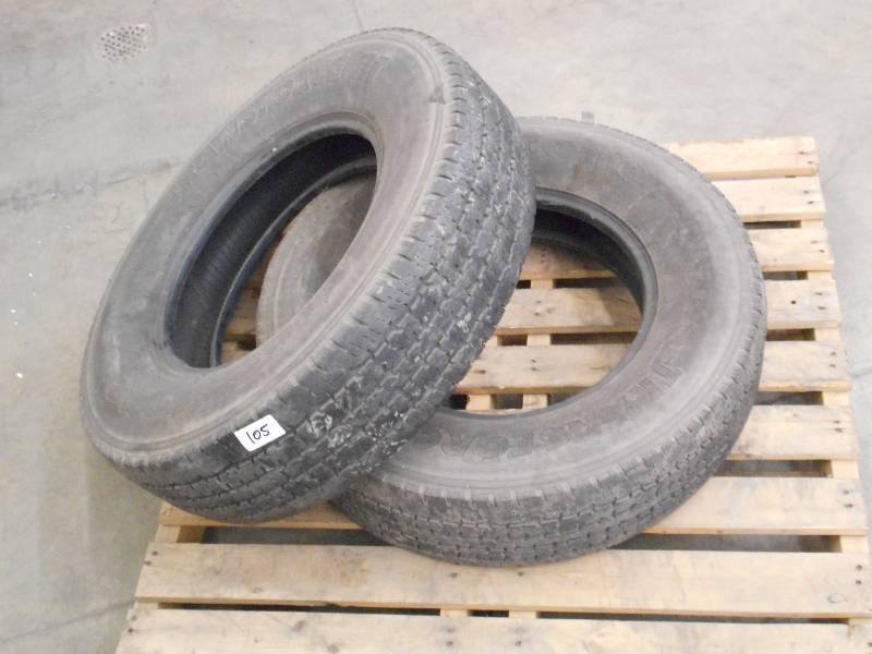 lot 105 image: (2) Firestone Trnasforce HT LT2358...