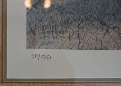lot 1 image: Les Kouba The End of a Classic Era Framed Print