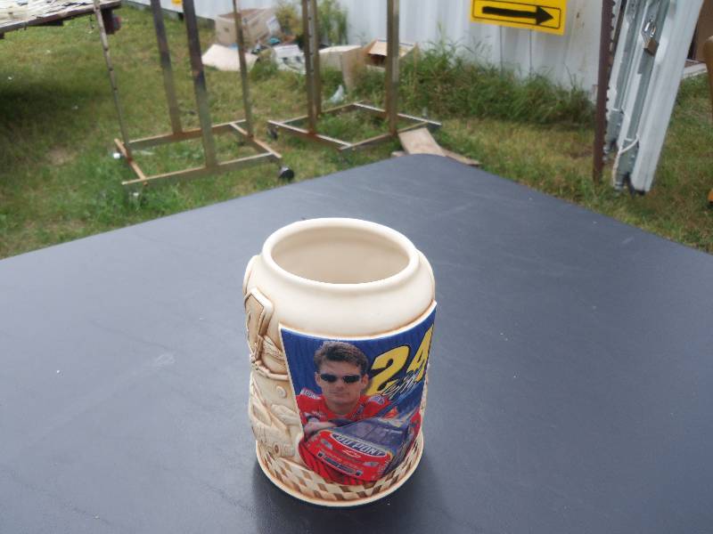 lot 68 image: Jeff Gordon beer stein