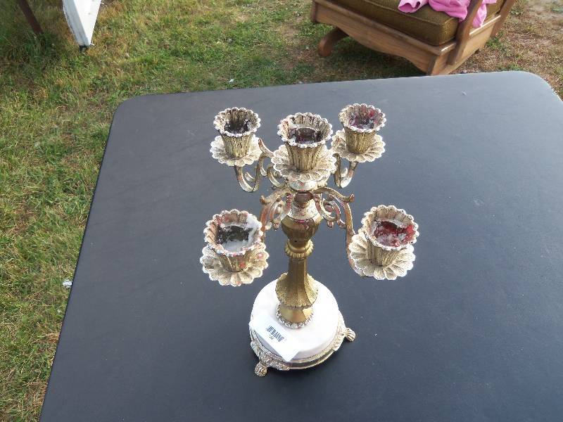 lot 186 image: Candelabra