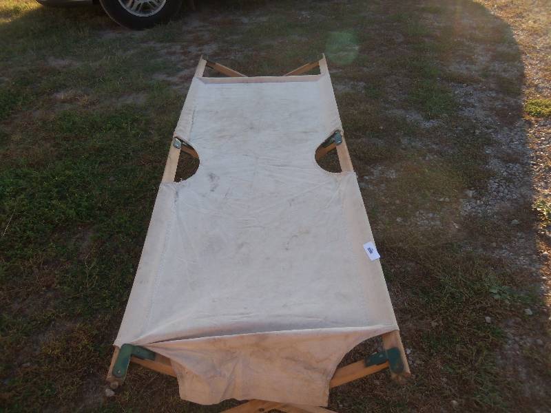 lot 232 image: Military Cot