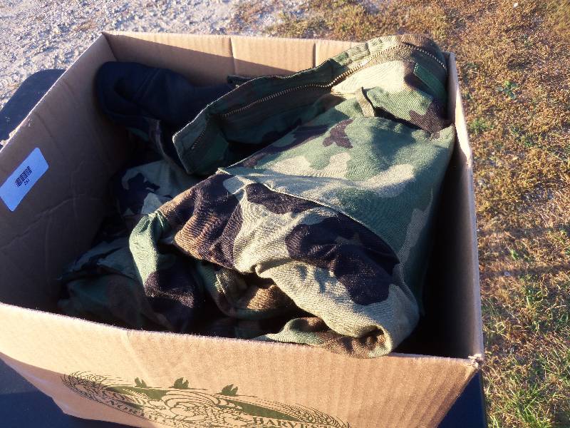 lot 233 image: Military Fatigues