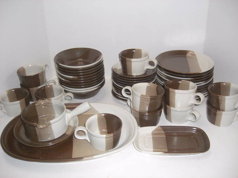 Vintage Mikasa Studio Kiln Potters Art Dishes