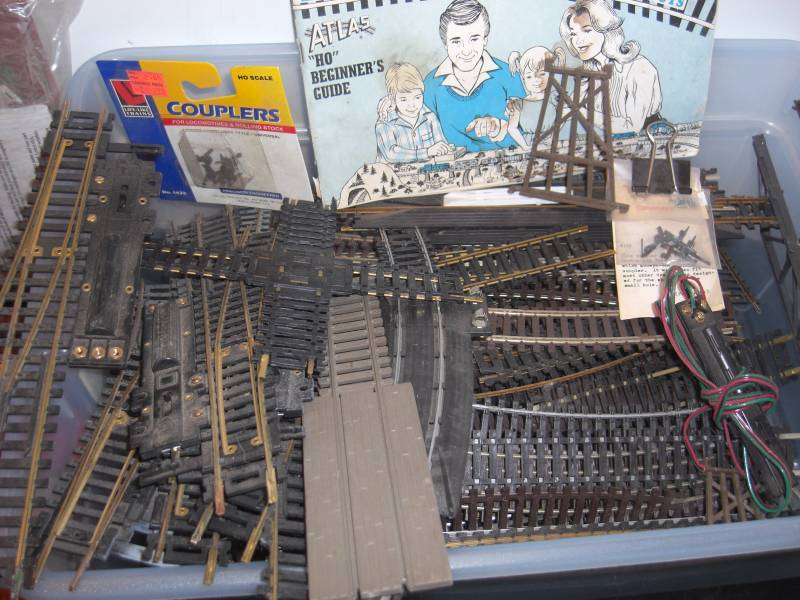 Vintage Bachman RR Trains, Track, Model