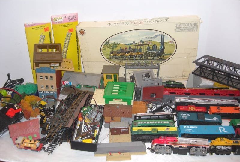 Collection of Trains & Accessories Vintage to Newer