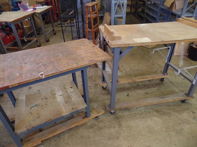 Tables with Casters (2)