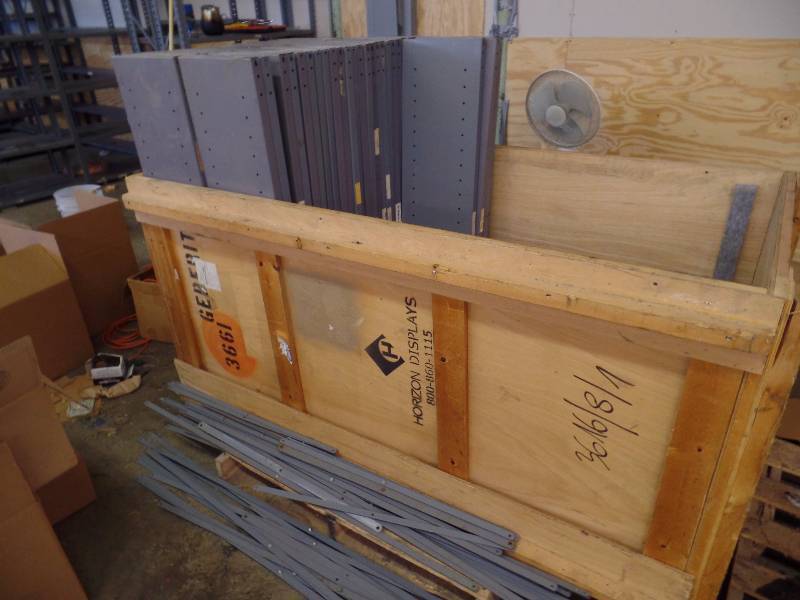 Steel Shelves and Braces