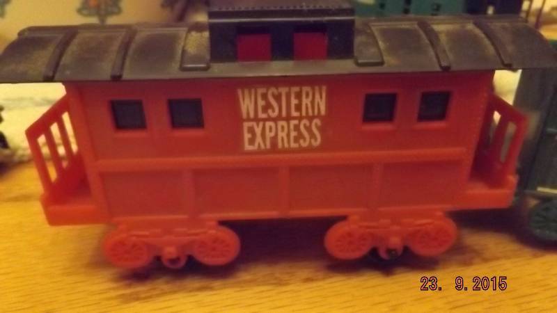 Vintage toy Train Cars