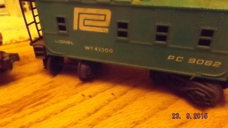 Vintage toy Train Cars