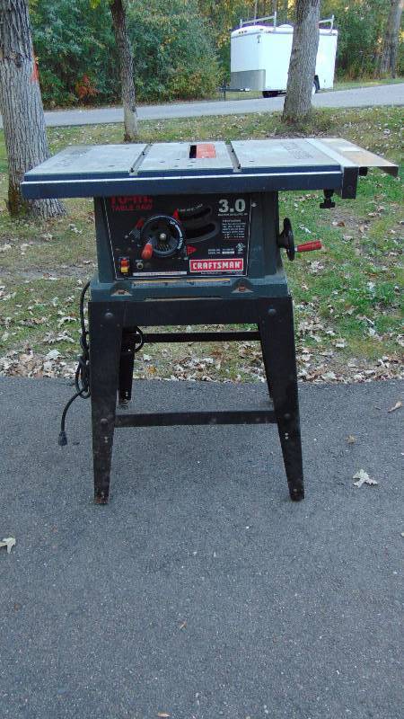 Craftsman 10 Table Saw
