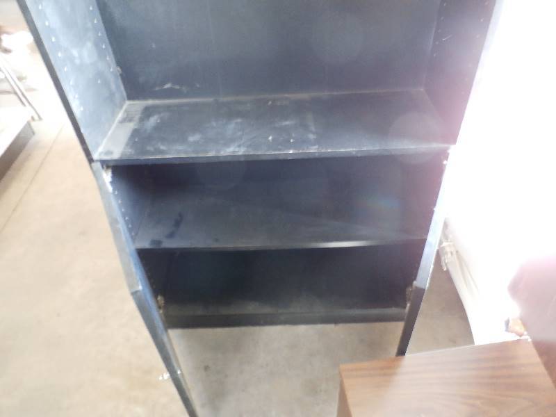 black cabinet
