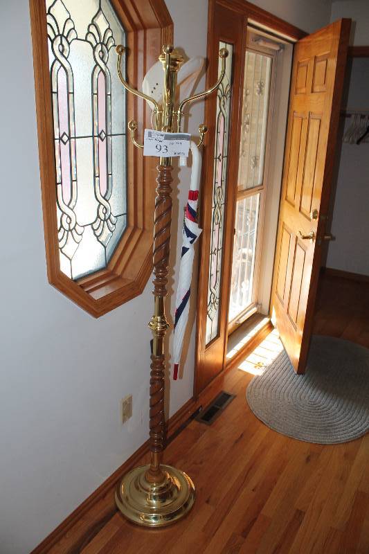 Ornamental Coat Hanger 72� Height.