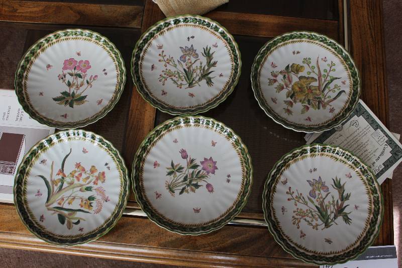 Lot of (6) Decorative Plates The �Joys of Life� Collection.