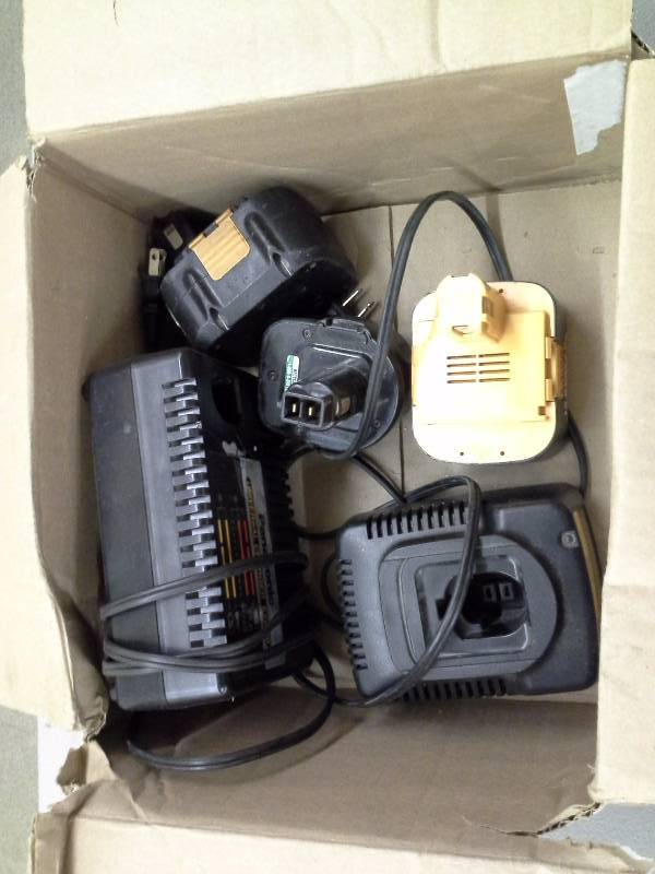 lot 29 image: Misc. Batteries and Chargers