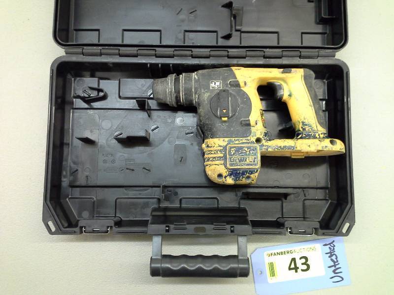 lot 43 image: DeWalt DC212 18V SDS Hammer Drill (1)