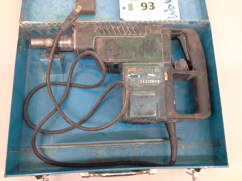 lot 93 image: Bosch 11232EVS Hammer Drill (1)