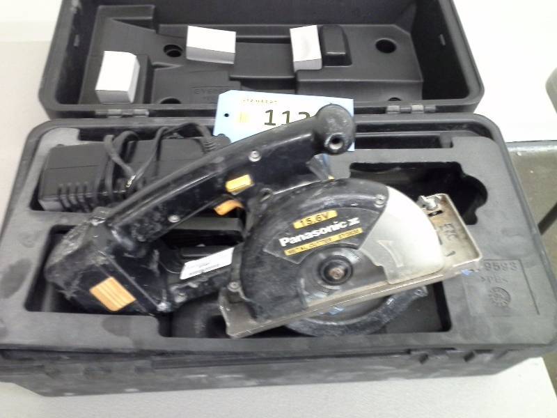 lot 112 image: Panasonic EY3530 Metal Cutter (1)