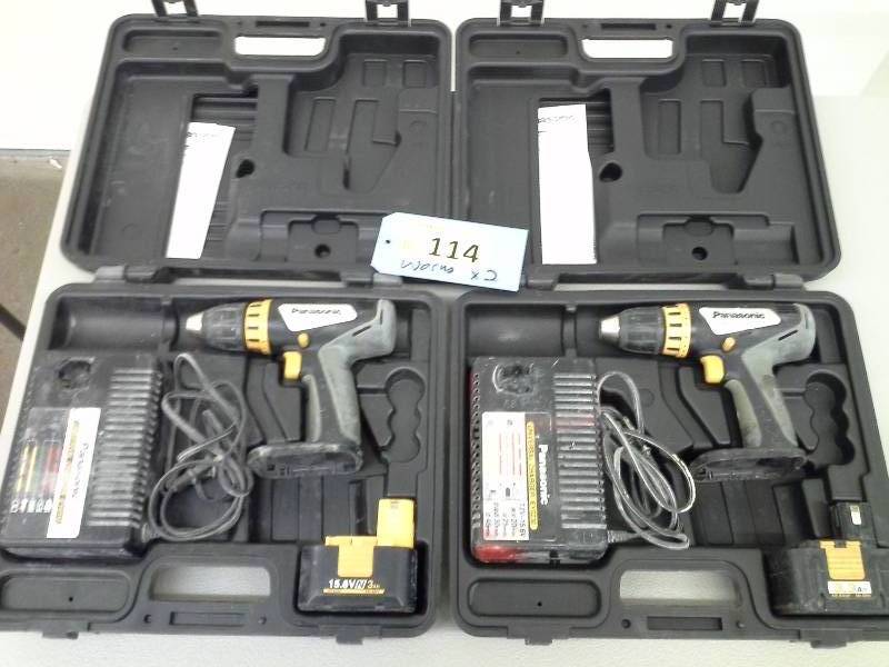 lot 114 image: Panasonic EY6432 Cordless Drill (2)