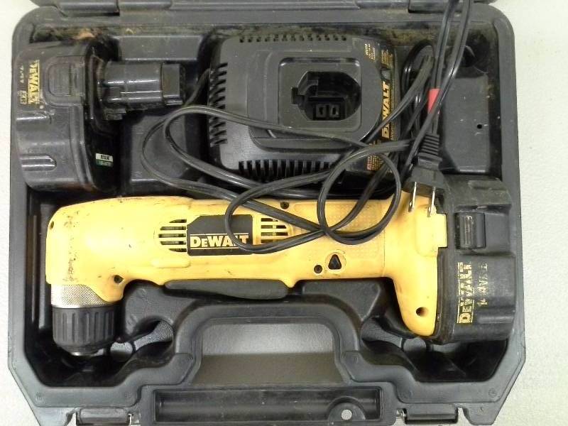 lot 129 image: DeWalt DW966 VSR Cordless Right Angle DrillDriver (1)