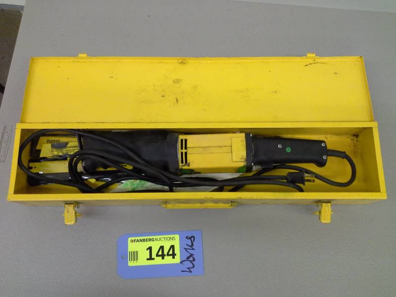 lot 144 image: Rems Reciprocating Saw (1)
