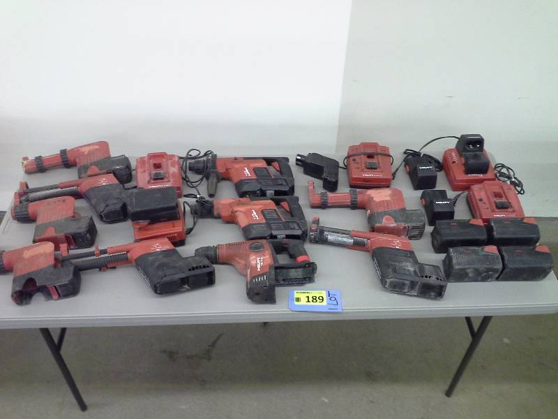 lot 189 image: Hilti Tool Lot
