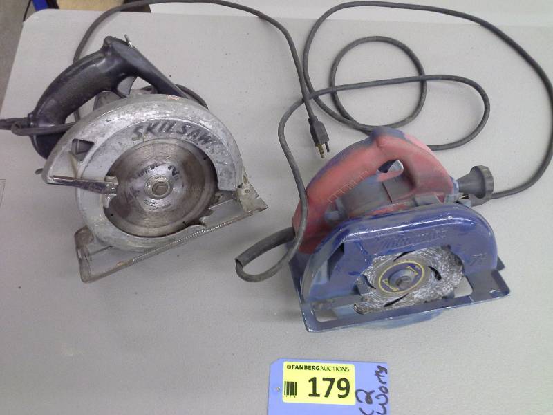 lot 179 image: Circular Saws (2)