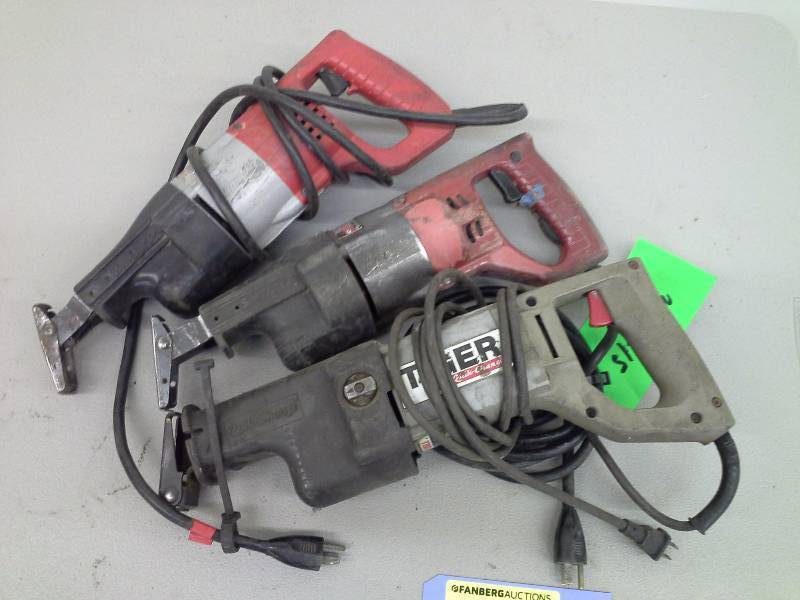 lot 182 image: Reciprocating Saw Lot (3)