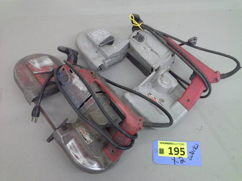 lot 195 image: Milwaukee Heavy Duty Bandsaw (2)