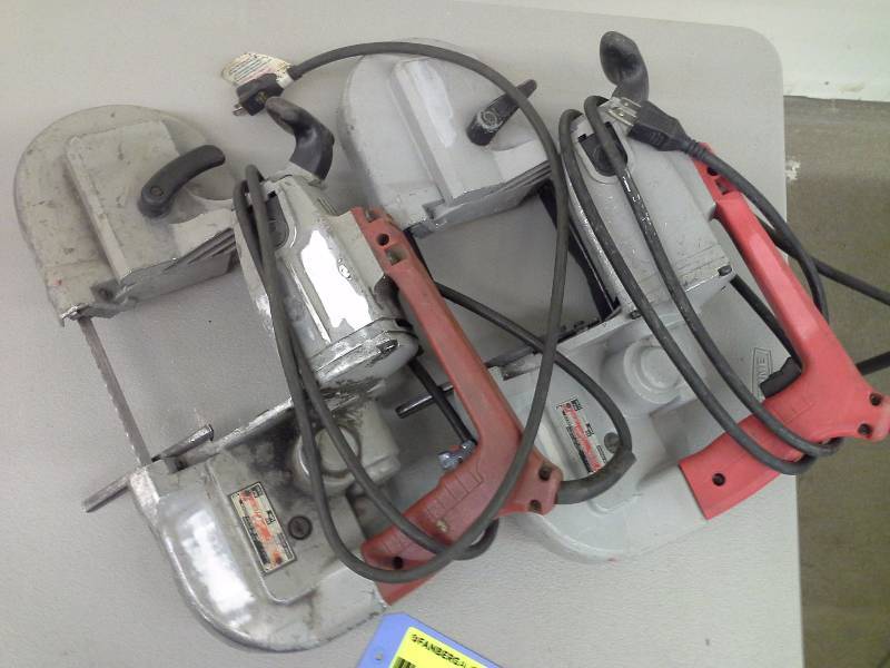 lot 198 image: Milwaukee Heavy Duty Bandsaw (2)