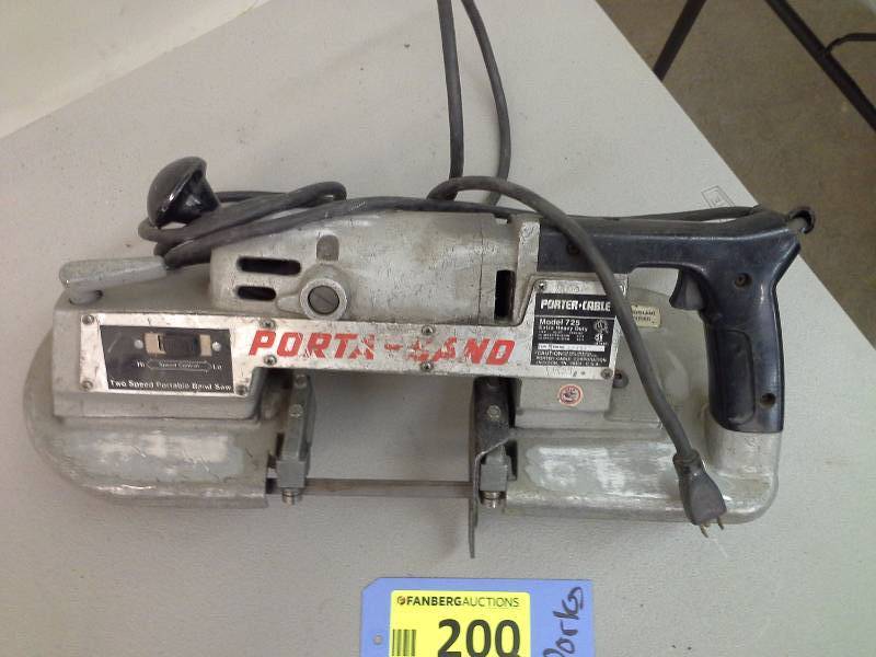 lot 200 image: Porter Cable Heavy Duty Bandsaw (1)