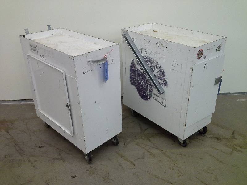 lot 256 image: Lot of 2 Utility Carts